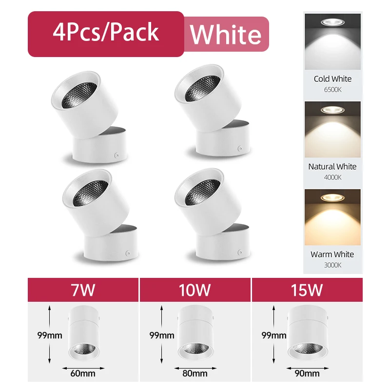 CHENBEN LED Downlight White 4