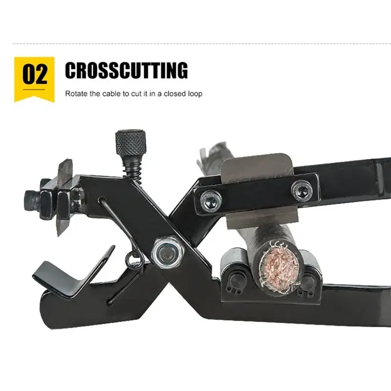 ABZL BX-30A ترقية متجرد الأسلاك المعزولة لإزالة 15-30 مللي متر قطر طبقات عزل الأسلاك ، سلك لأداة تجريد ذو طيات