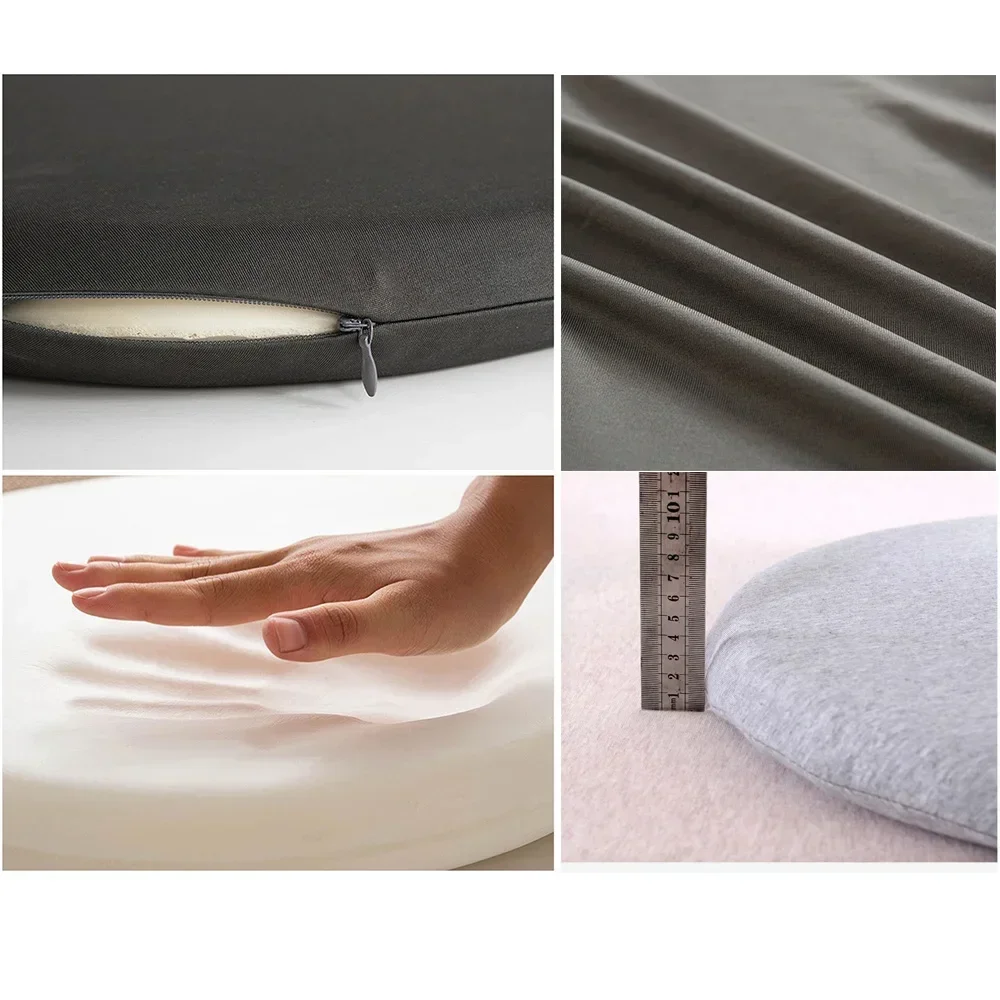 30/35/40/45/50cm Comfortable Office Memory Seat Cushion/Round Floor Seat Futon Office Chair Pad Bar Seat Stool Cushions  쿠션 - Image 4