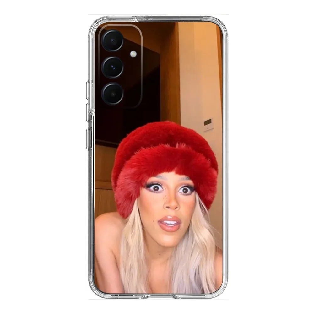 Чехол для телефона Singer Doja Cat Scarlet, прозрачный чехол для телефона Samsung A71,70,52, 50, 40,31,A50,30S, 21S, прозрачная задняя крышка