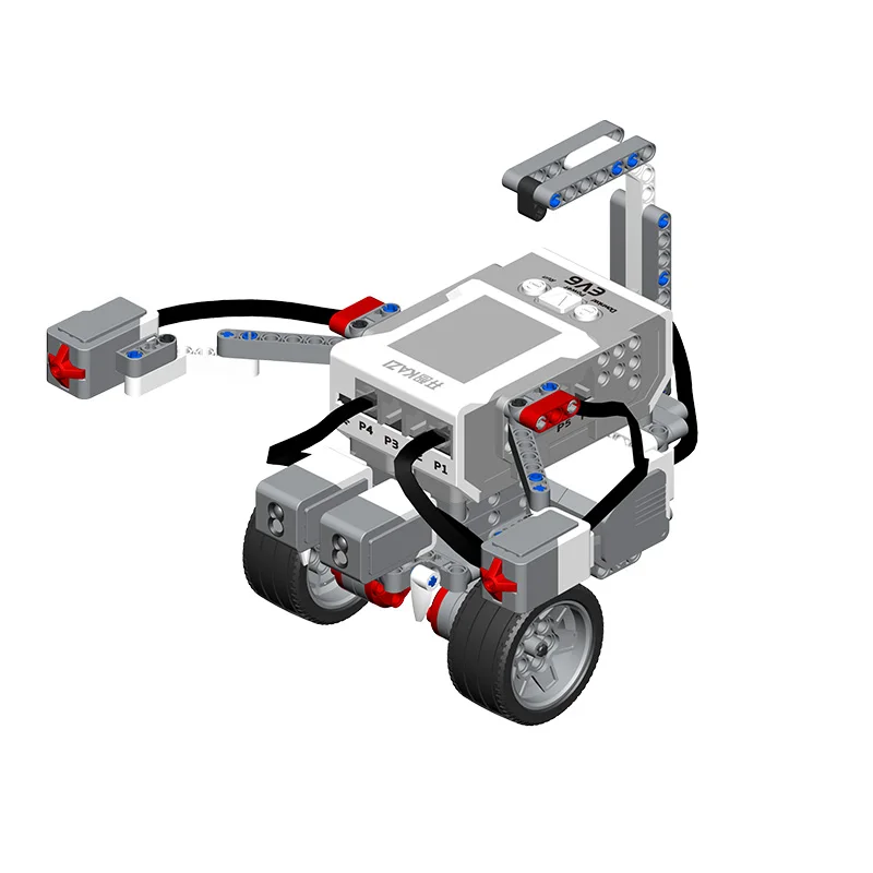 EV6 STEAM Programmierbausteine, technologisches Zubehör, Bildungsset kompatibel