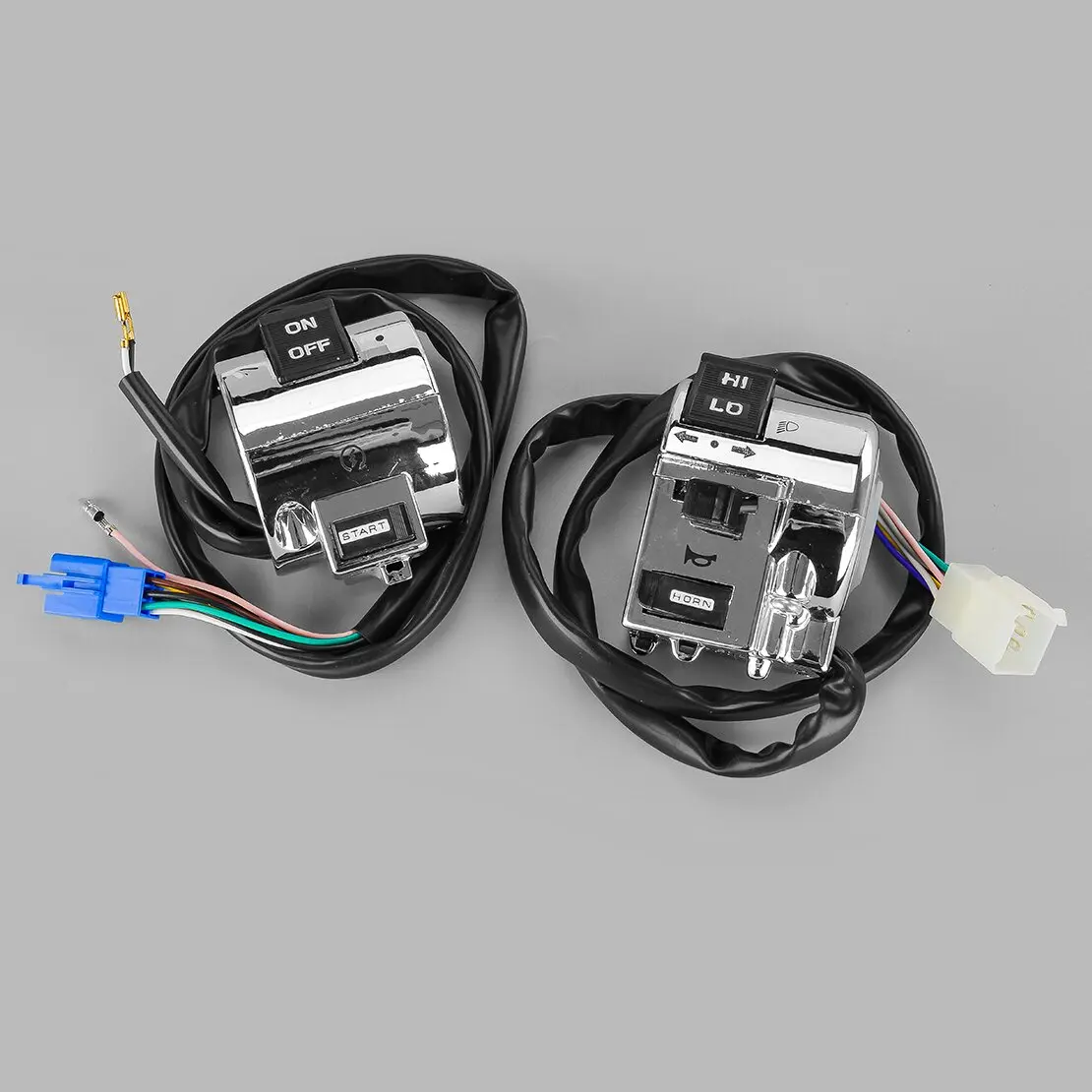 

25MM Handlebar Motorcycle Switch Unit Left + Right fit for Scooters Off-road vehicles ATVs