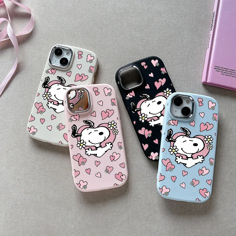 حافظة لهاتف Xiaomi Redmi 13C 13 12C 12 10 9T Note 13 12 Pro Plus 10 11 11S 11S 5G 4G غلاف هاتف سنوبي بسيط
