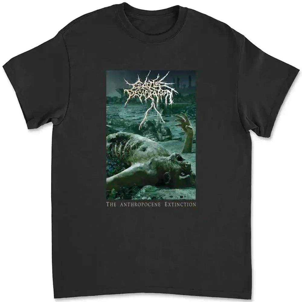 Authentic Cattle Decapitation Band Anthropocene Extinction T-shirt YCO3