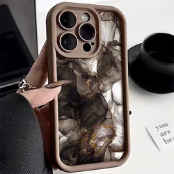 Colorful Marble Case For iPhone 11 Case iPhone 15 13 16 14 12 17 Pro Max XR 16e XS 7 8 Plus SE 2020 Soft Candy Color Phone Cover