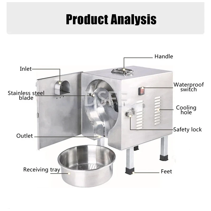 Fully Automatic Vegetable Cutting Machine, Banana Cucumber Slicing Machine, Carrot Slice Making Machine