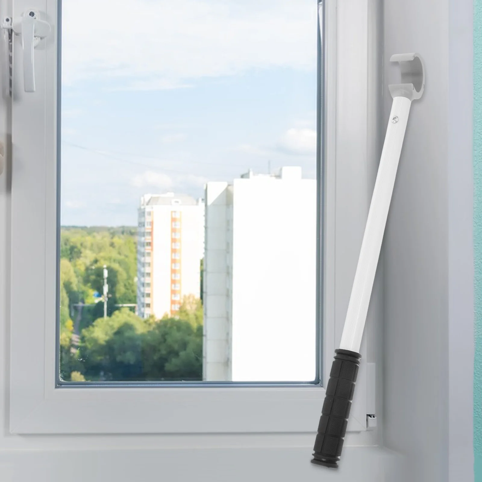 

Extendable Window Opener Tool Aluminum Alloy Draw Rod For Cordless Blinds Tension Rod Push Pull Stick Shade Wand Accessory