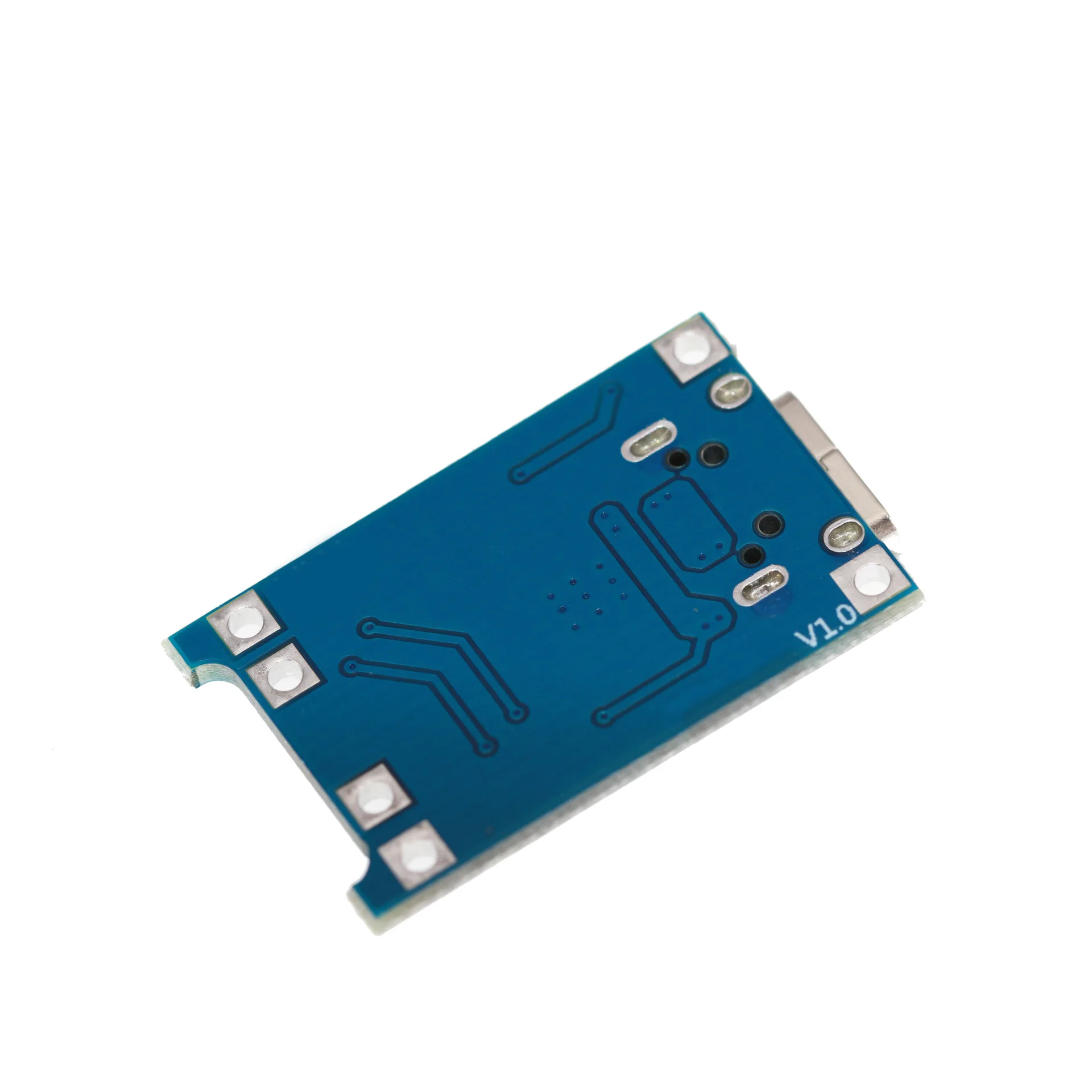 100Pcs TP4056 1A Lithium Battery Charging Protection Module 2 In 1 Overcharge Protection Circuit Board Type C USB Interface