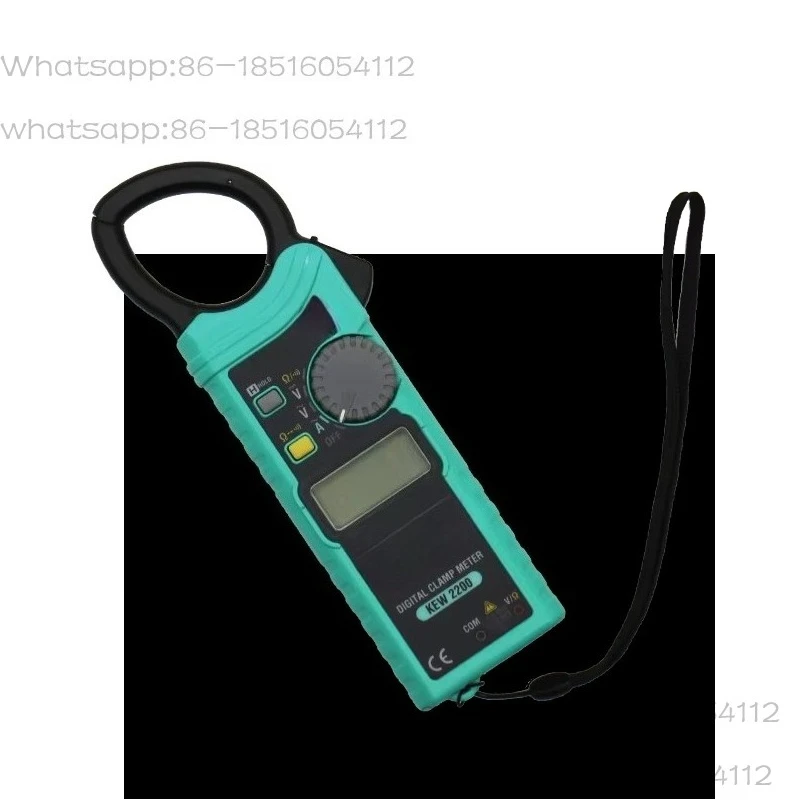 2200 1000A AC Digital Clamp Meters Mini Clamp Multimeter