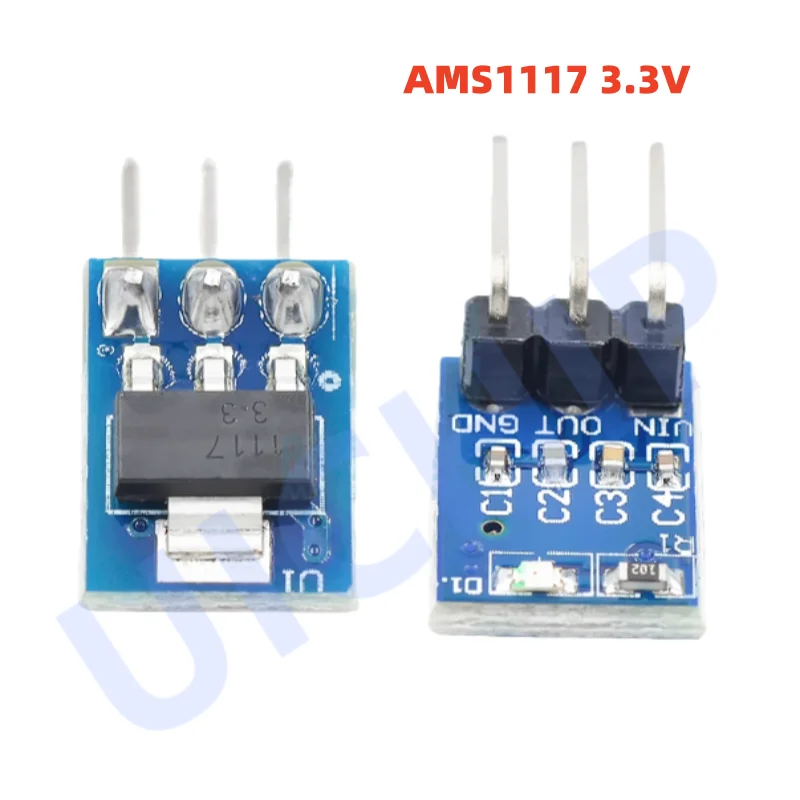 5-20PCS AMS1117 3.3V 5V Power Supply Module AMS1117-3.3 AMS1117-5.0 LDO Linear Regulator Board 800mA