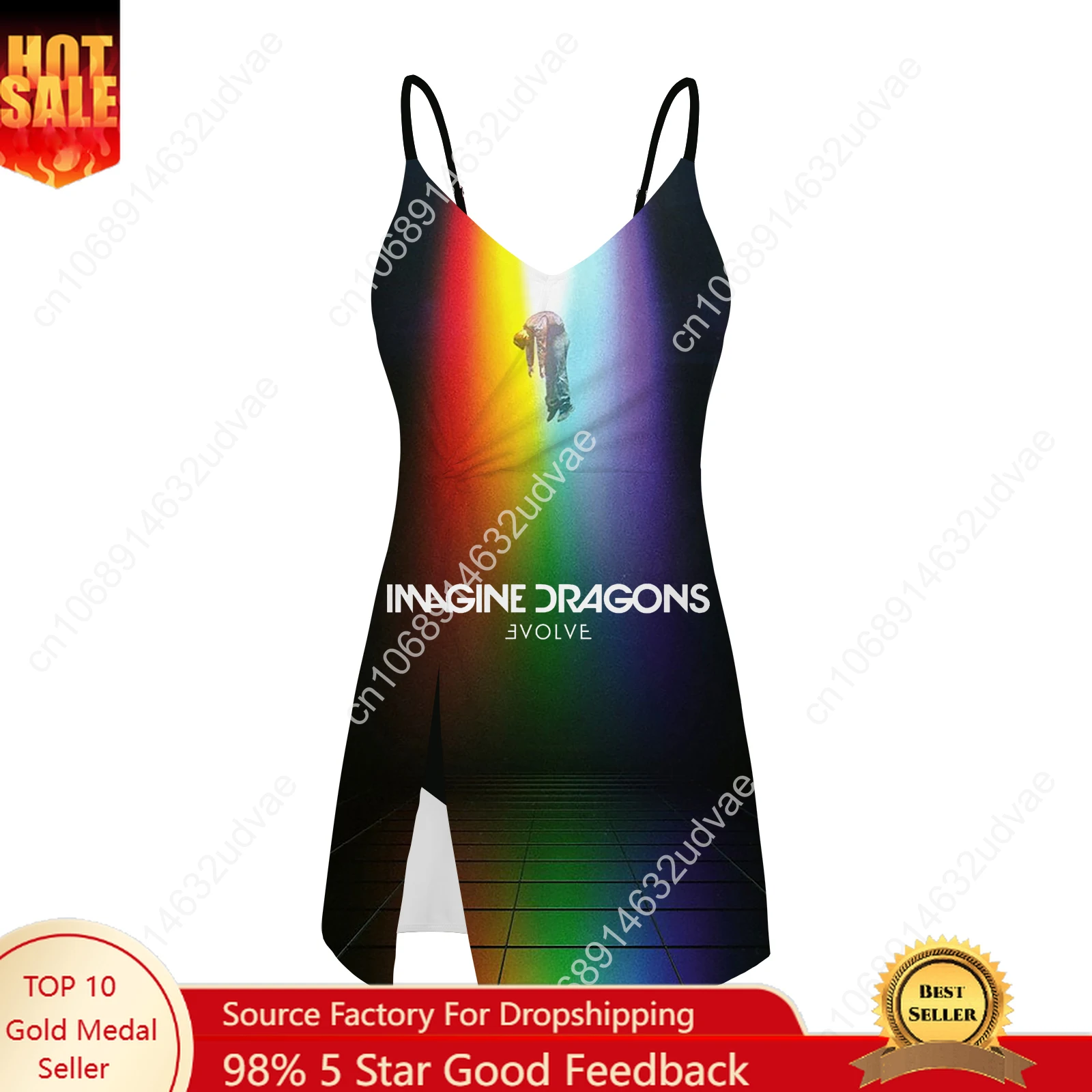 

Imagine Dragons Sling Dress Swimsuit Womens Bathing Suits Personalized Fashion Swimwear Pool Party Bikini Custom Made Beachwear