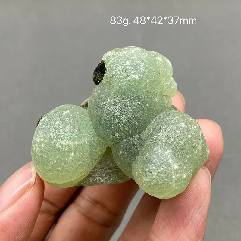 100% Natural green grape agate mineral specimen stones and crystals healing crystals quartz gemstones free shipping