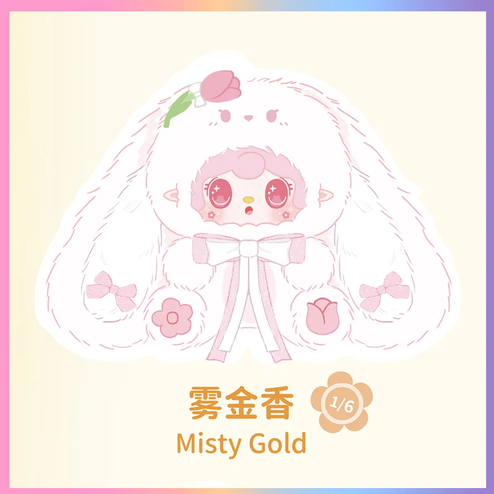 

New Genuine Yooki 400% Rabbit Blind Box Warm Sun Sunflower Mystery Box Moth Orcid Ornament Yooki Anime Figures Gift Toy