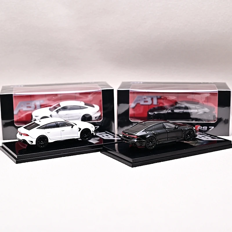 CM Model 1/64 RS7 Sportback ABT Model Car Luxury High Performance Car Diecast Toy Vehicle Hobby Collection with Display Box