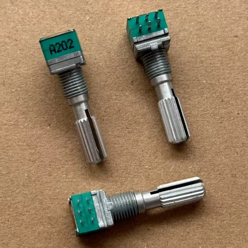 for 09 Type Dual 6 Pin Potentiometer A2K A202 Amplifier Volume Shaft 25MM