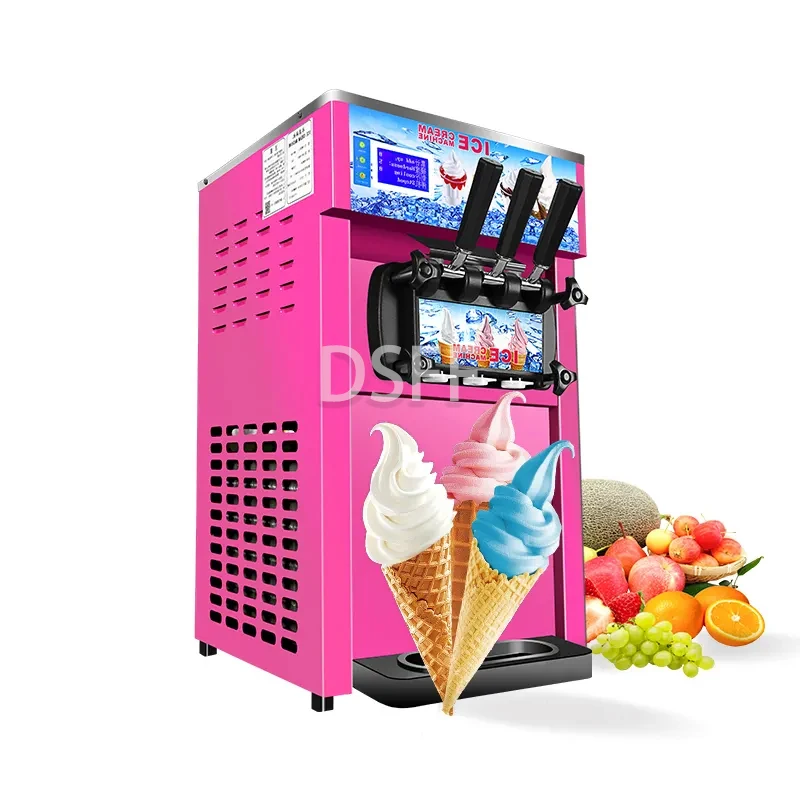 High Quality Desktop Ice Cream Machine, New Variety Of Flavors Frozen Yogurt Machine