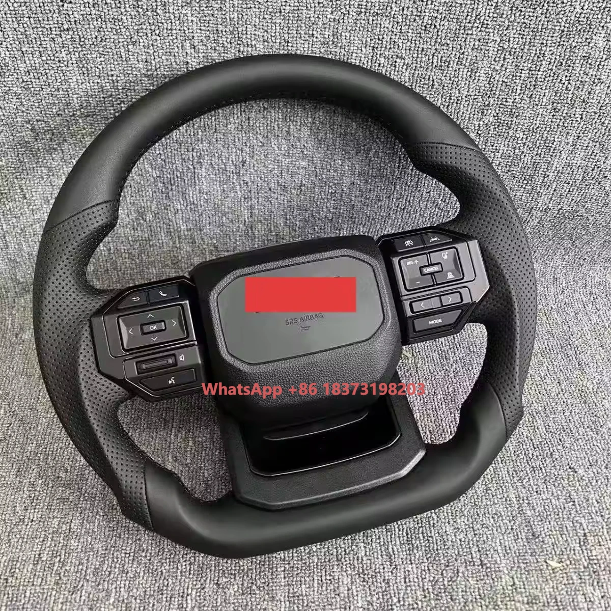

Hot Selling New Leather Steering Wheel Suitable for Land Cruiser Prado LC250 Cruiser LC200 LC150 Hilux Fortuner