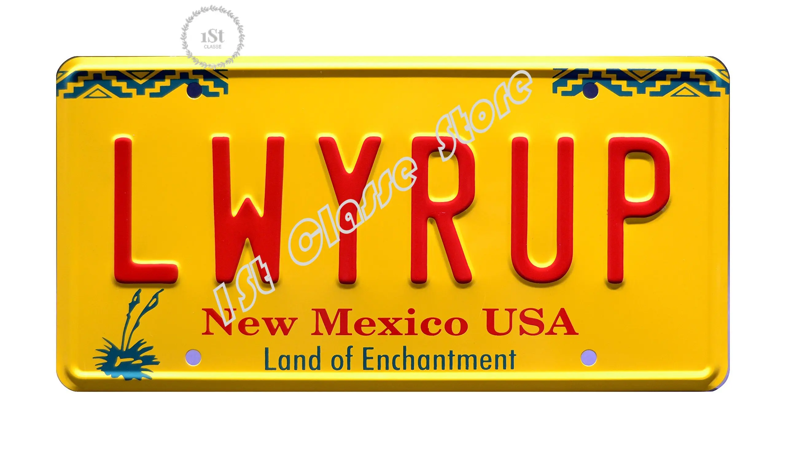 

Celebrity Machines Breaking Bad LWYRUP-Decoration License Plate Frame Personalized License Plate Metal Stamping License Plate