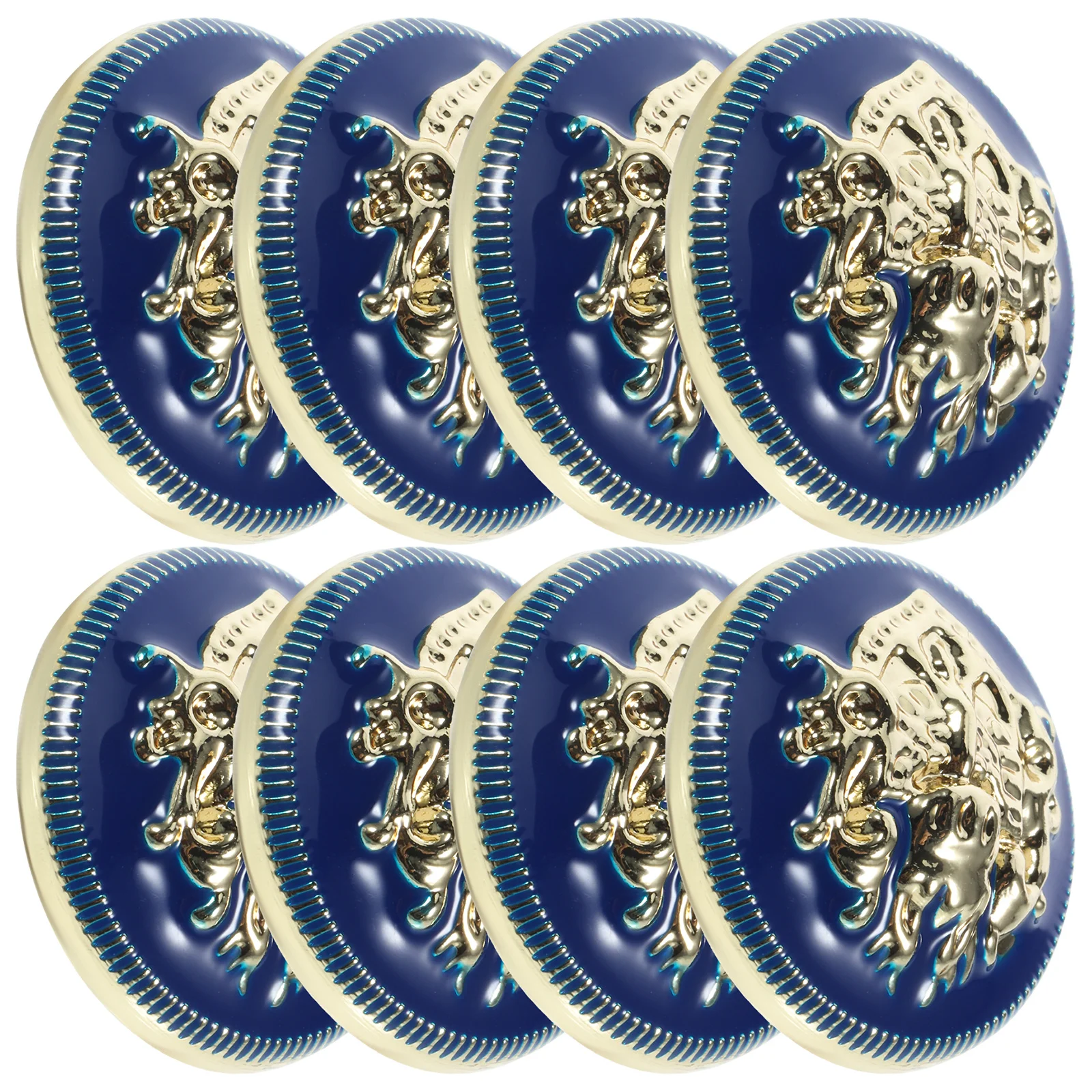 

20 pcs Metal Small Vintage Buttons For Coat Jacket Uniform Suit Decorative Buttons Sturdy Wearable Craft Sewing Supplies