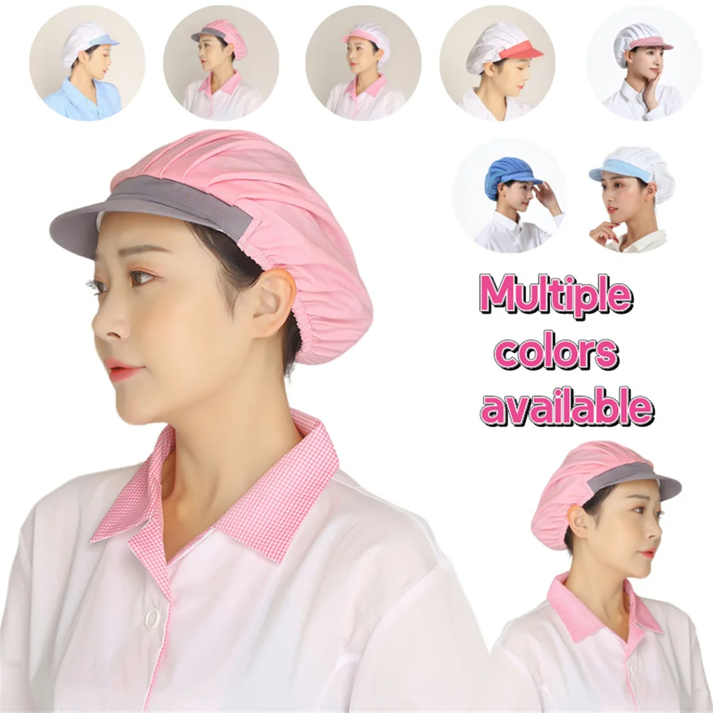 

All Cloth Chef Hats Are Suitable For Kitchen Baking Cooking Safety Hygiene Reusable Multiple Work Clothing Accessories Hat