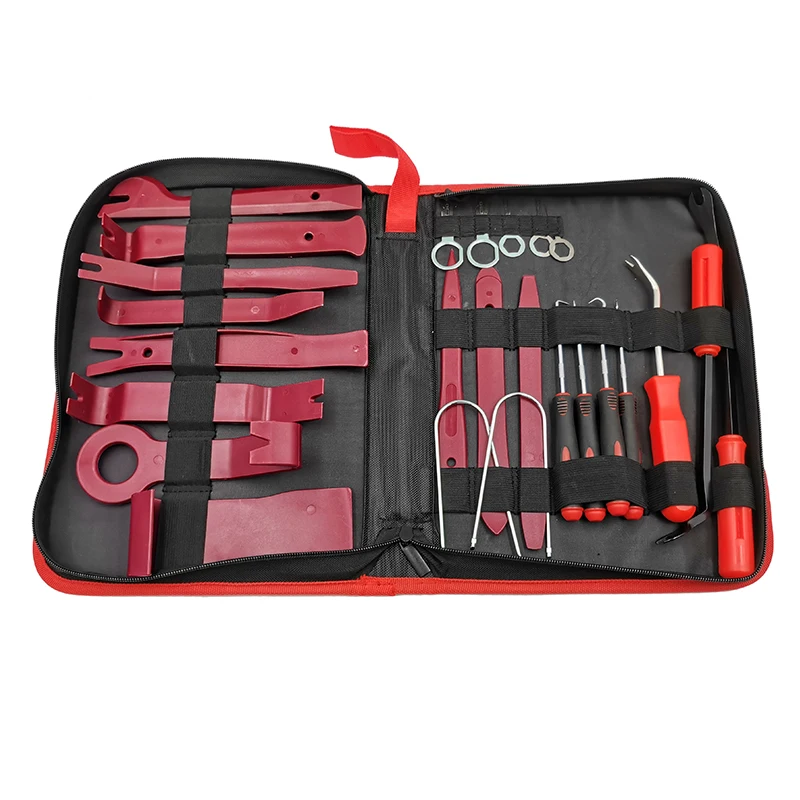 مجموعة أدوات التفكيك وإزالة القطع ، مجموعة أدوات إصلاح فتح السيارة التلقائي ، لوحة مشبك الباب الداخلي ، لوحة لوحة لوحة القيادة