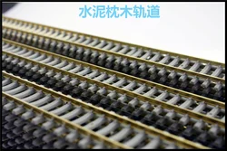 Length 50cm HO Scale1:87 Train Track Model Rail Diy Detachable Splicing Railway Railroad Materials Diorama Kits 1/3/5/10pcs