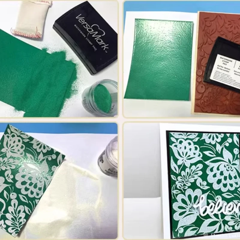 Ink Pad Supplement Liquid Journaling/Watermark/DIY Office Handicraft Relief Powder Raised Powder Special VMSV Viscosity Ink