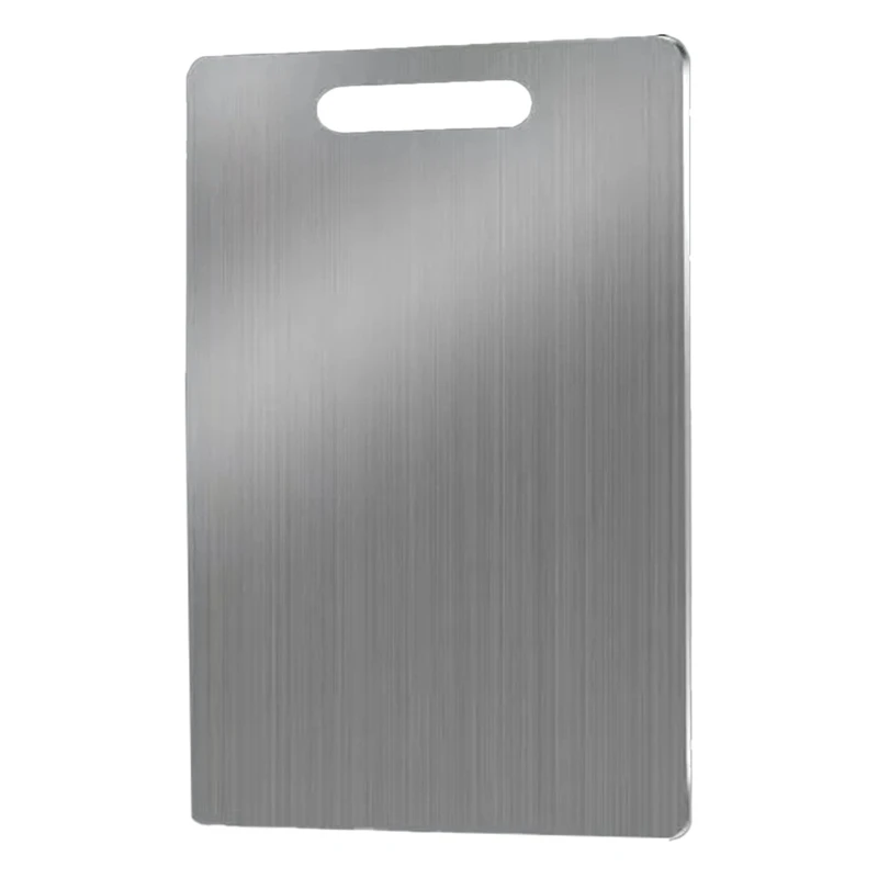 

Cutting Boards For Kitchen Stainless Steel Cutting Board Large Cutting Board Double-Sided Food Grade Cutting Board