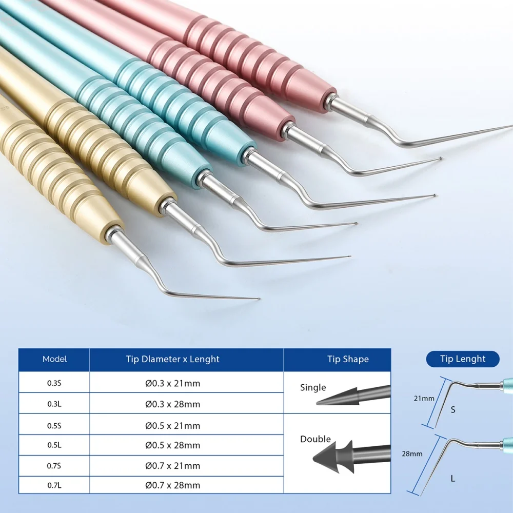 Dental Gutta Percha Removal Tool Dental Endo GPRS Root Tip Foreign Body Extractor Endodontic GP Remover Instruments