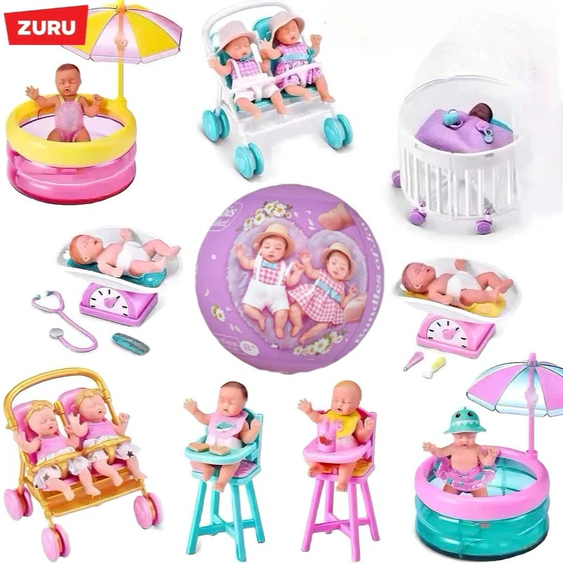 

ZURU Five Times Surprise Fans You Model Ball Blind Box Miniature Scene Model Toy Children's Toys Play House FIFA Ball toys