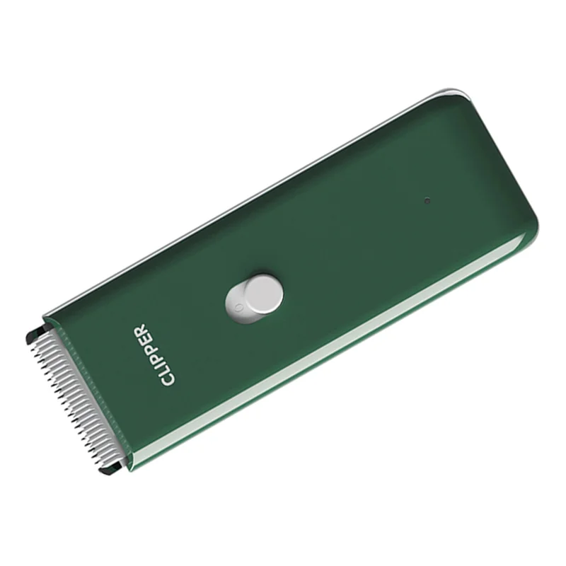 SYW-2X Peluquería para mascotas, gatitos y cachorros, cortaúñas eléctricas silenciosas, eléctrica, impermeable, afeitado profesional, verde