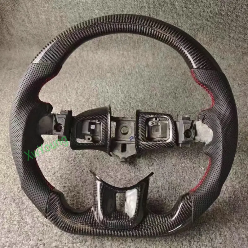 For Dodge DODGEJCUV Charger Challenger 100% Real Carbon Fiber Steering Wheel