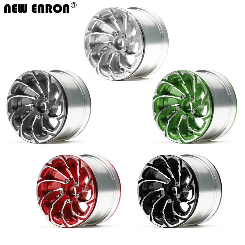 

Aluminium Alloy 64*52*41 Beadlock Wheels Hub Rim 2.2 inch for 1/10 RC Crawler Axial SCX10 SCX10II 90045 RR10 Traxxas TRX-4