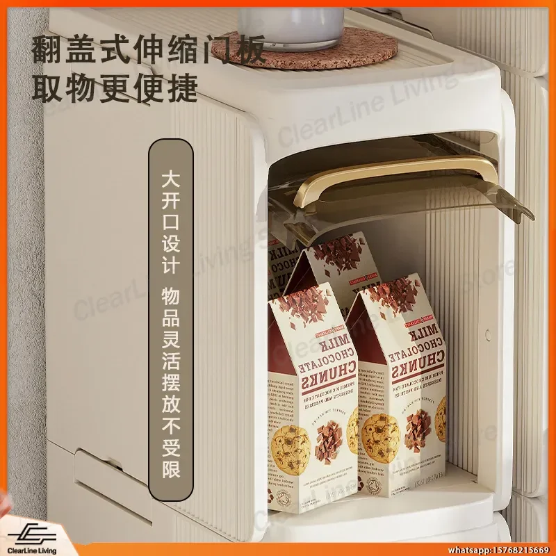 Plastic Toilet Gap Storage Cabinet Drawer Type Narrow Slot Bathroom Organizer Shelf for Small Spaces Lab Equipment Storage