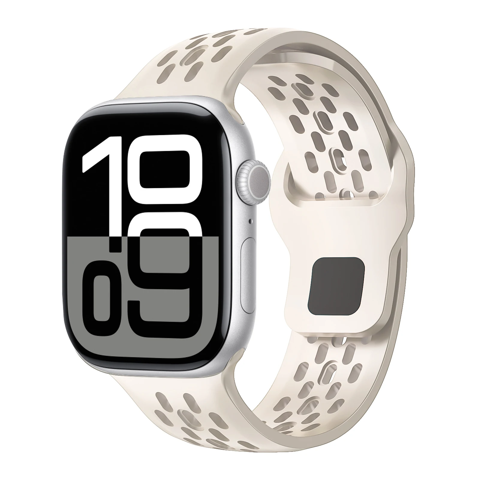 Silikonarmband für Apple Watch-Armbänder 46 mm 45 mm 44 mm 42 mm 41 mm 40 mm 38 mm Sport-Correa-Armband iWatch-Serie 11 10 9 8 7 6 SE 5 4