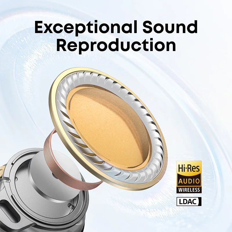 سماعات أذن Soundcore Liberty 5 الأصلية المانعة للضوضاء مع Dolby Audio استمتع بصوت Dolby، ضوضاء طويلة الأمد 2025 وصول جديد