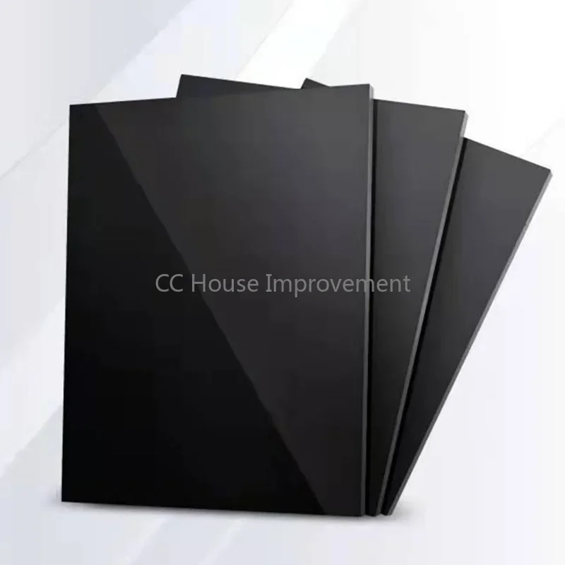 300mm*300mm Acrylic Board Glossy Pure Black Plexiglass Plastic Sheet Organic Glass Polymethyl Methacrylate