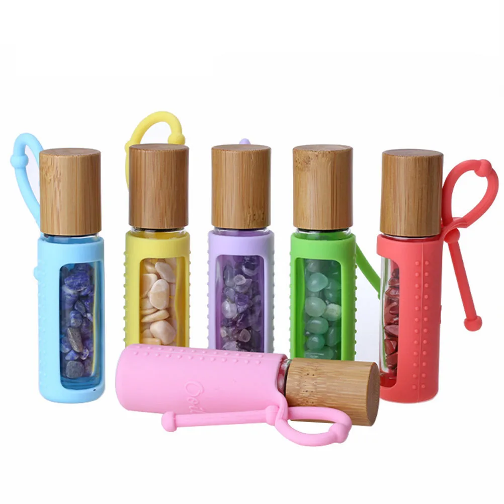 

12 Pcs Essential Oil Bottle Protector Durable Silicone Essential Oil Bottle Shell Sleeve Colorful Mini Cover Roller Case
