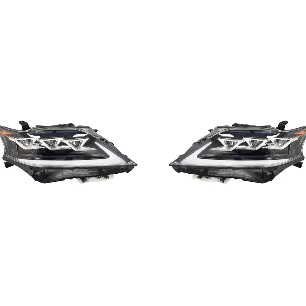 

High Quality 2009-2015 for Lexus RX Series Headlights RX300 RX350 RX450h LED Three Lens Headlights Auto Headlight Systems