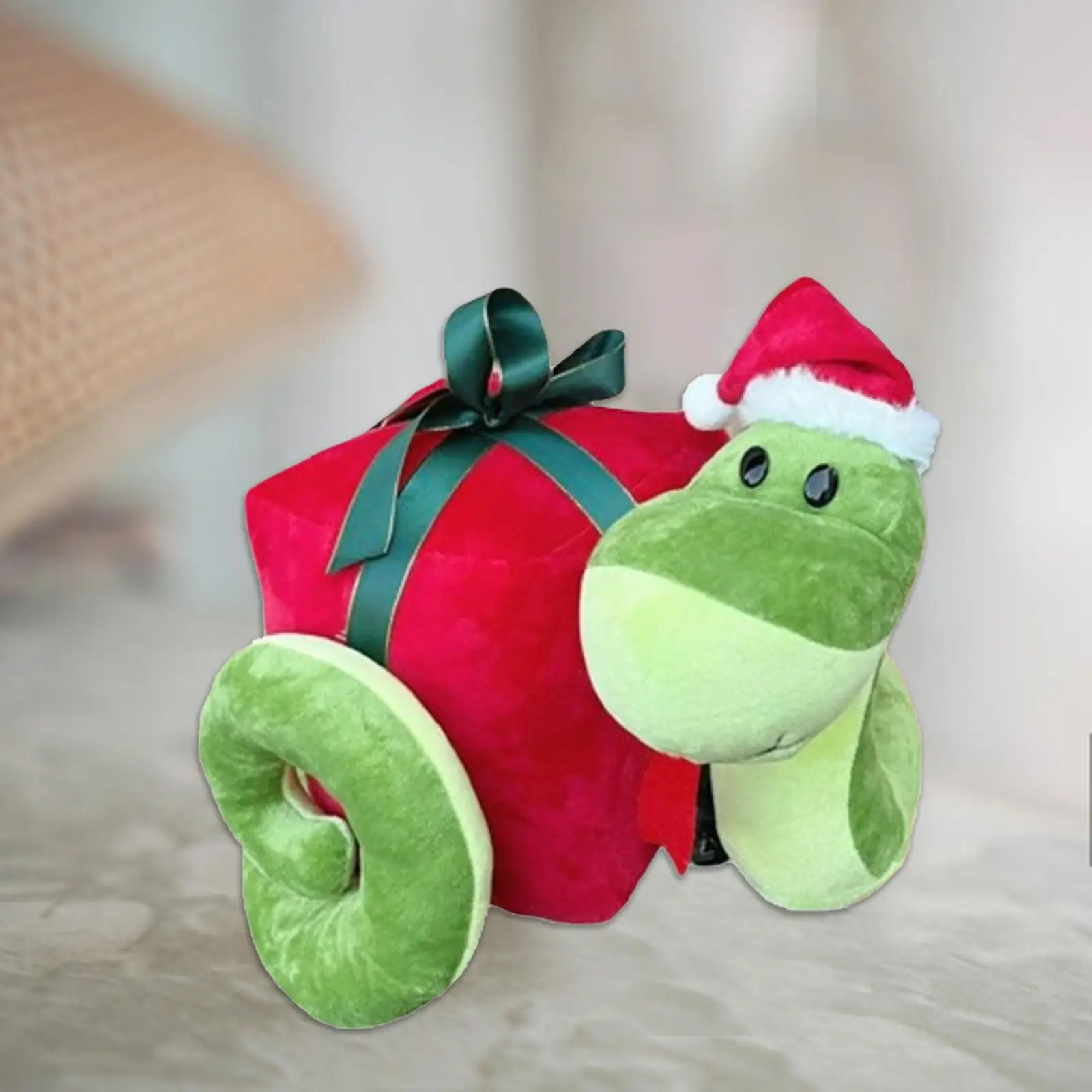 Christmas Stuffed Animal Doll Birthday Present Huggable Snake Figurine Cute Animal Toy for Girls Boyfriend Her Boys Anniversary
