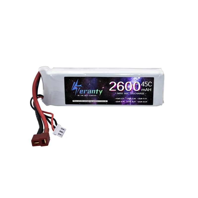 Wltoys144001 2S 7.4 V 2600MAh แบตเตอรี่ Lipo Charger ชุด T Plug สำหรับ Wltoys 1/14 144001 RC รถเรือ Lipo แบตเตอรี่อะไหล่