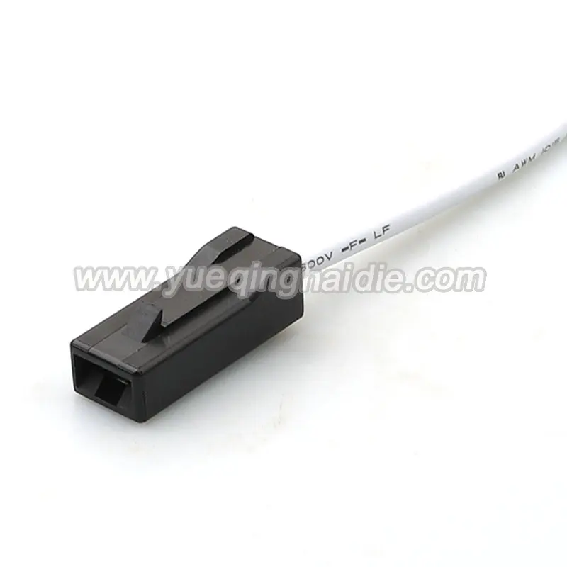 1 Pin Unsealed Socket Automotive Connector 7.8 MM Series Male Female Plug With Terminal 7123-3010 7122-3010 black color