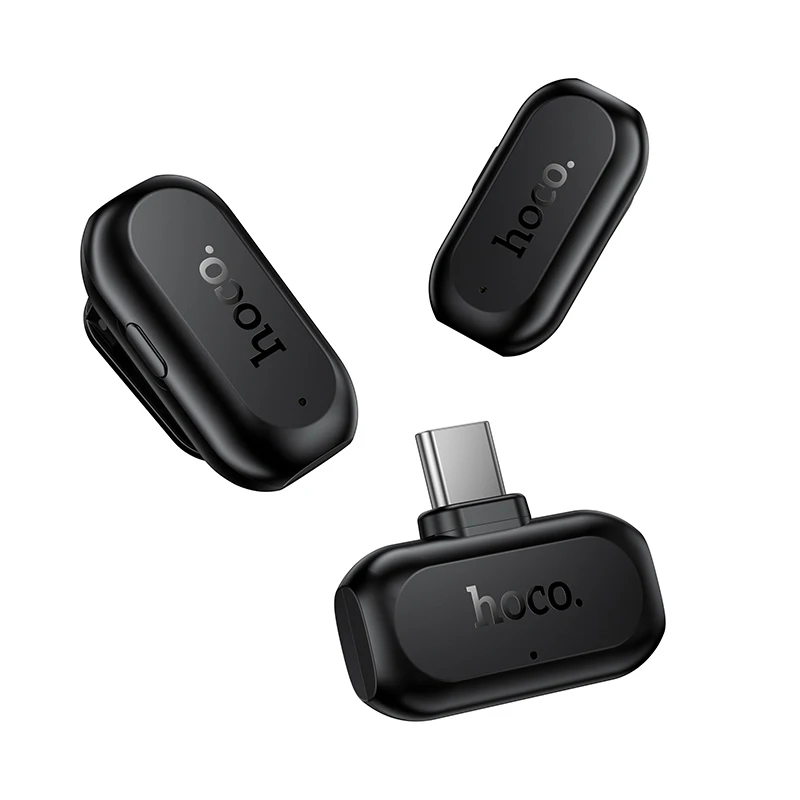 HOCO Smart Ai reducción de ruido micrófono inalámbrico adaptador USB C soporte para iPhone 17 16 15 Pro Max Android telé