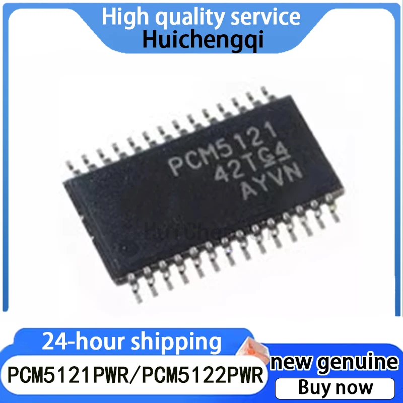 1PCS New Original PCM5121PWR PCM5122PWR PCM5121 SMT TSSOP28 Audio Stereo Chip