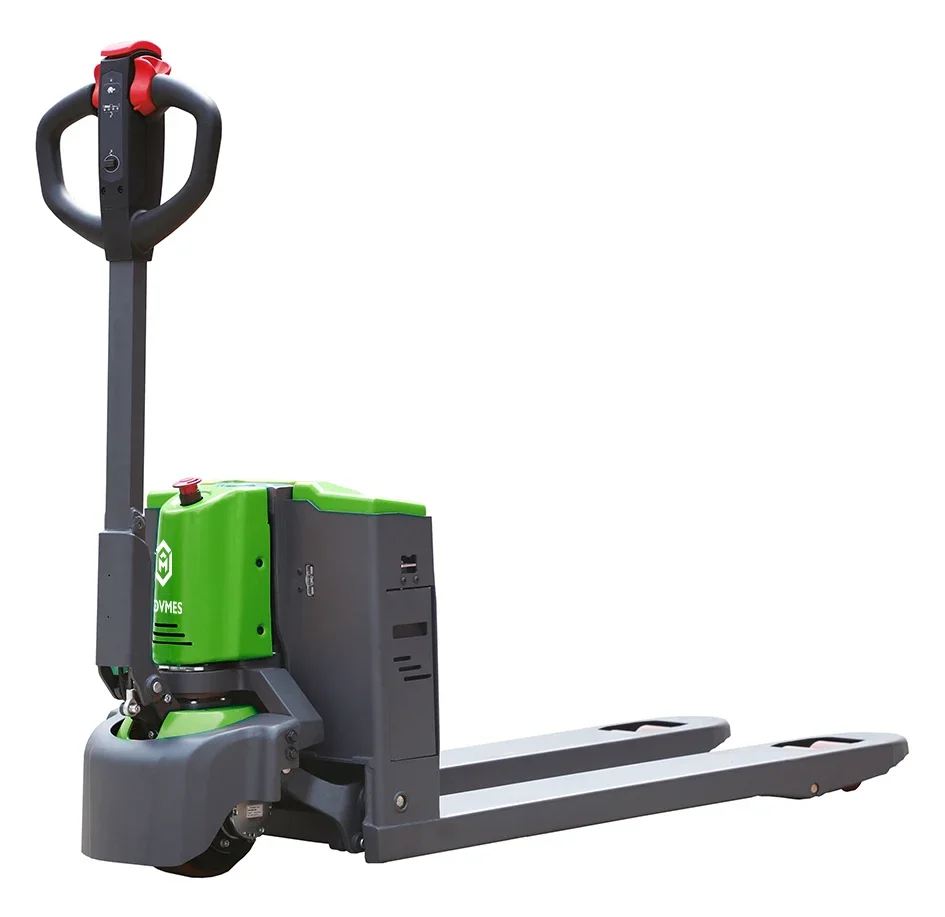 

Popular Electric Pallet Truck 1500kg /1.5tons /2000kg /2.0tons Capacity Li-ion Battery Powered Walkie Type Pallet Jacket Truck