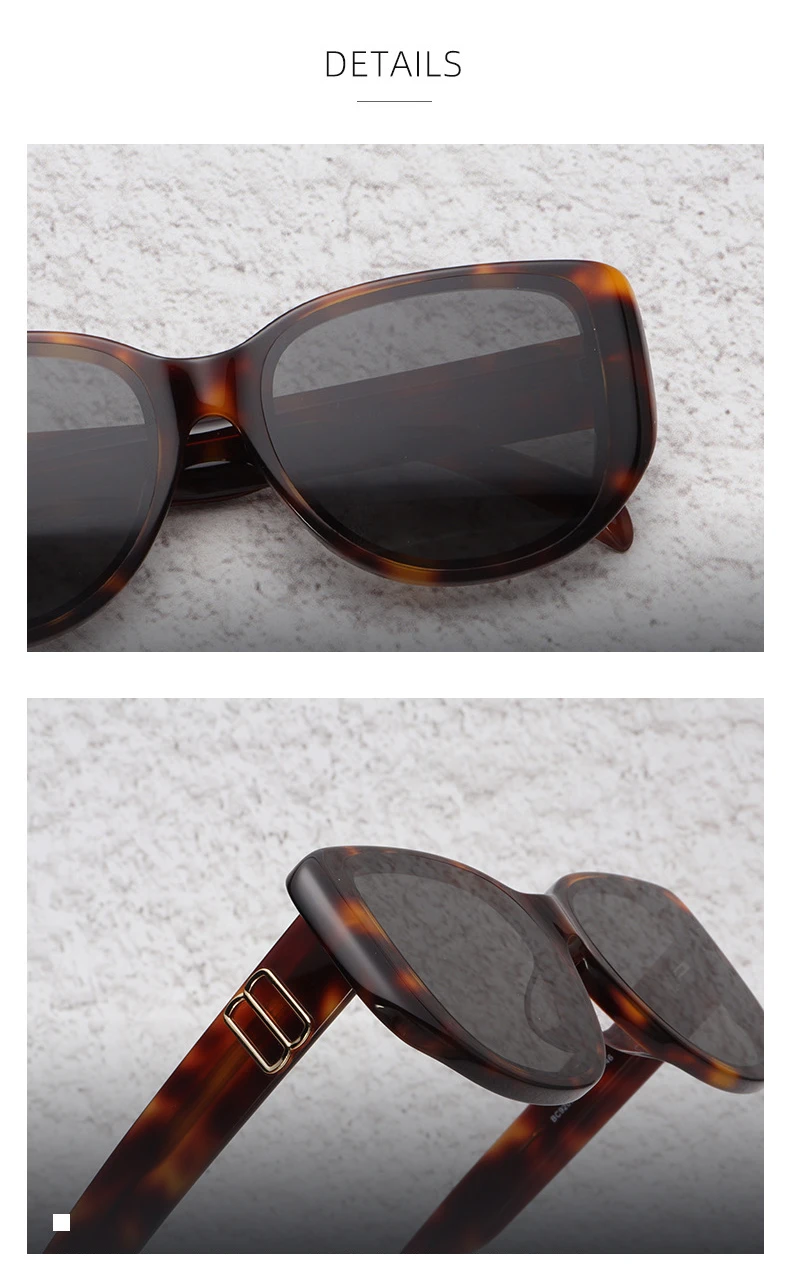 Occhiali da sole moda Donna Vintage Brand Cat's Eye Occhiali da sole Uomo Shades Occhiali Montatura in acetato UV400 Gafas De Sol Alta qualità