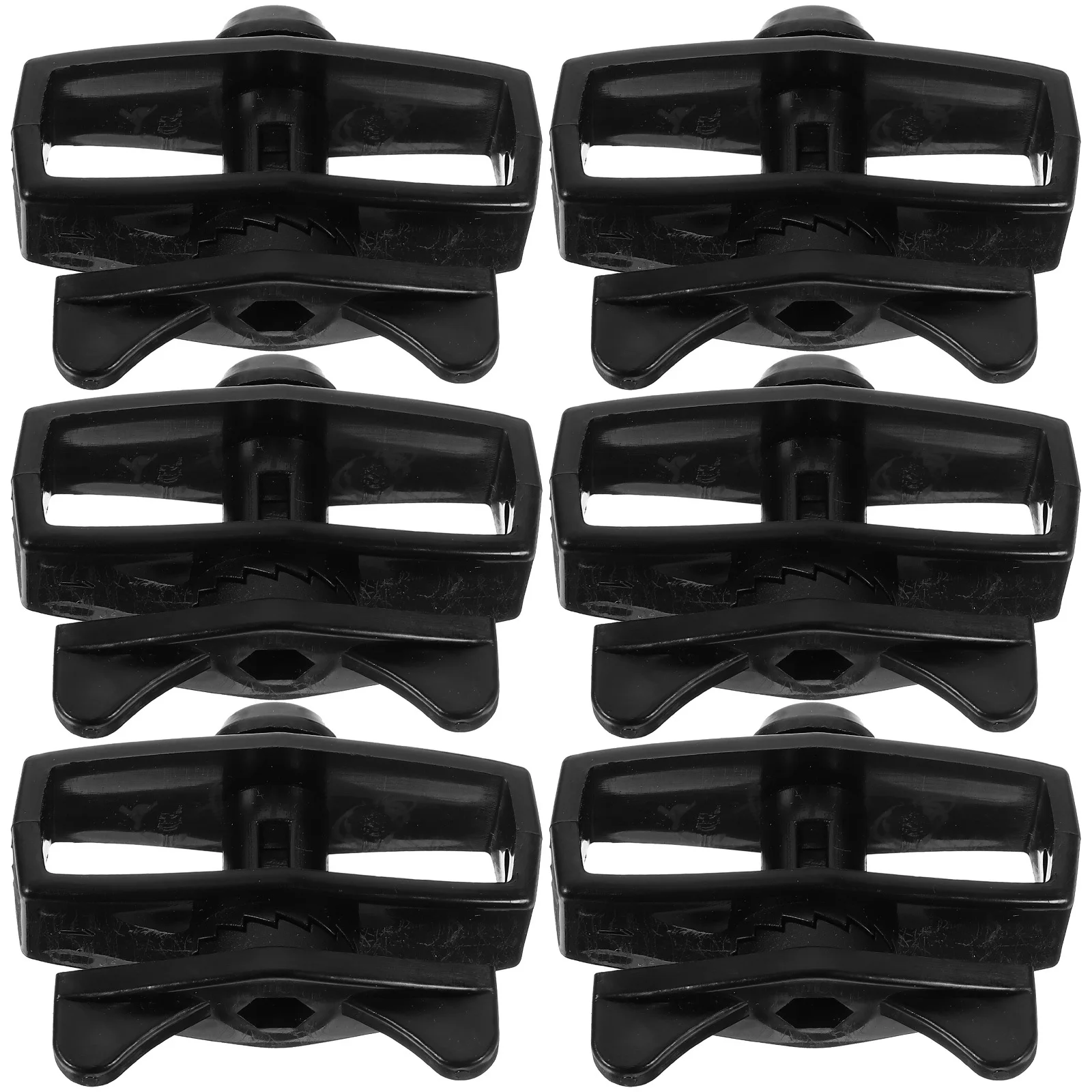 

6Pcs Steel Wire Tensioner Cable Tensioning Tool Modern Design Easy Carry Outdoor Use Cable Tensioner Plastic Rope Tension