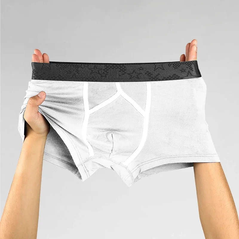 رصاصة الحيوانات المنوية فصل الملابس الداخلية الرجال كيس الصفن الوريد أربعة زوايا السروال منحني مثير الملاكمين