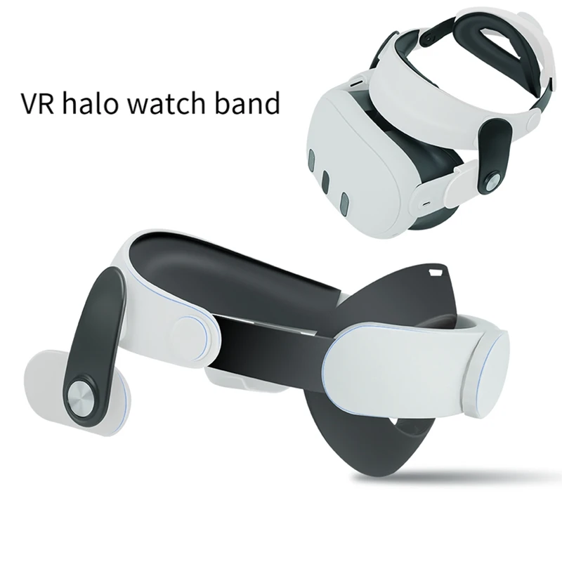 VR สายรัดศีรษะสำหรับ meta Oculus Quest 3, เปลี่ยนฟองน้ำสวมศีรษะสวมใส่สบายหูฟังอุปกรณ์ VR
