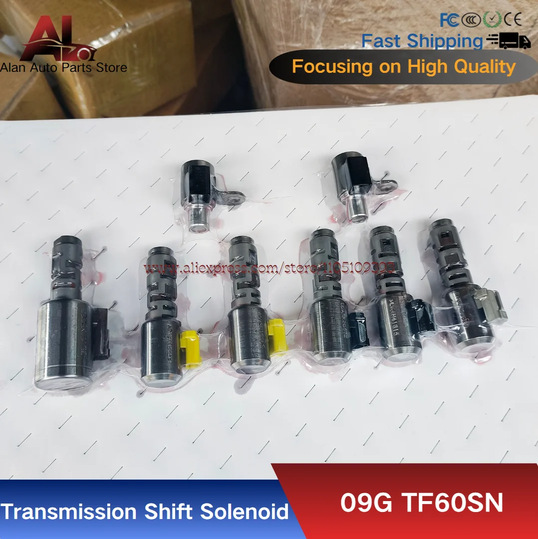 

09G TF60SN Genuine 2nd Generation Transmission Shift Solenoid Small Valve for Audi A4 A3 TT Mini Saab Volkswagen SEAT Skoda
